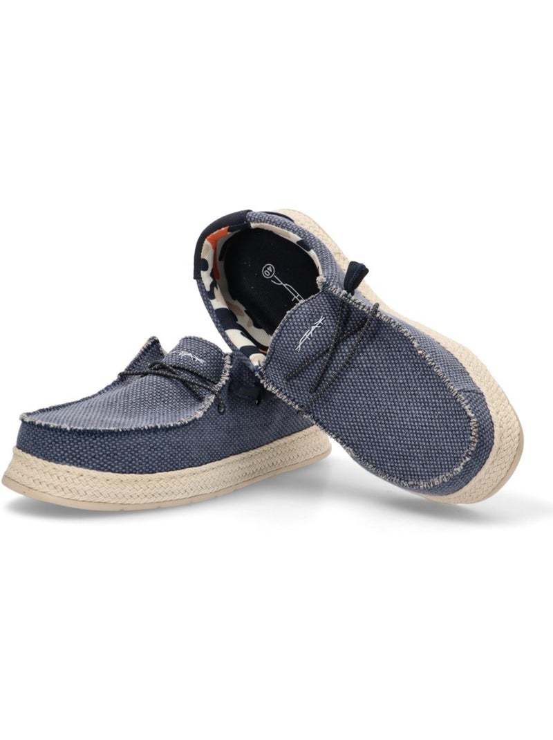 Nautico Kiova Mocasin Diario Hombre Suela Plana - Identity Azul - Kiabi