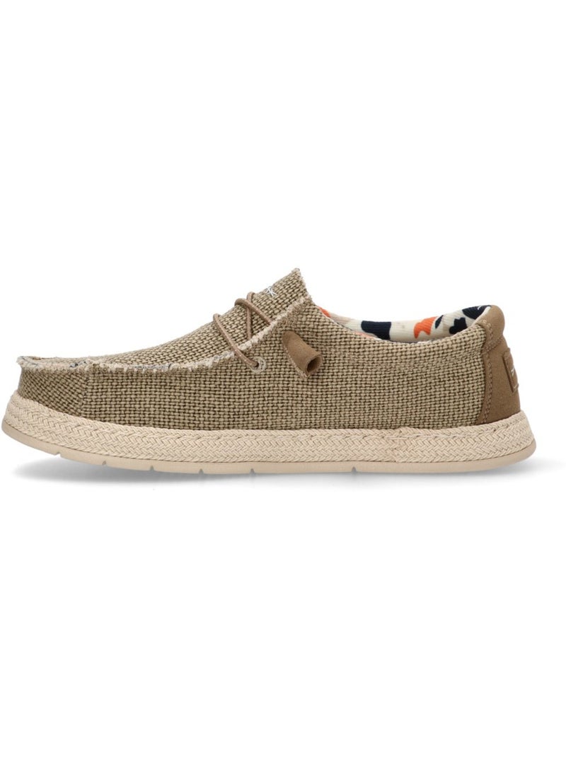 Nautico Kiova Mocasin Diario Hombre Suela Plana - Identity Beige - Kiabi