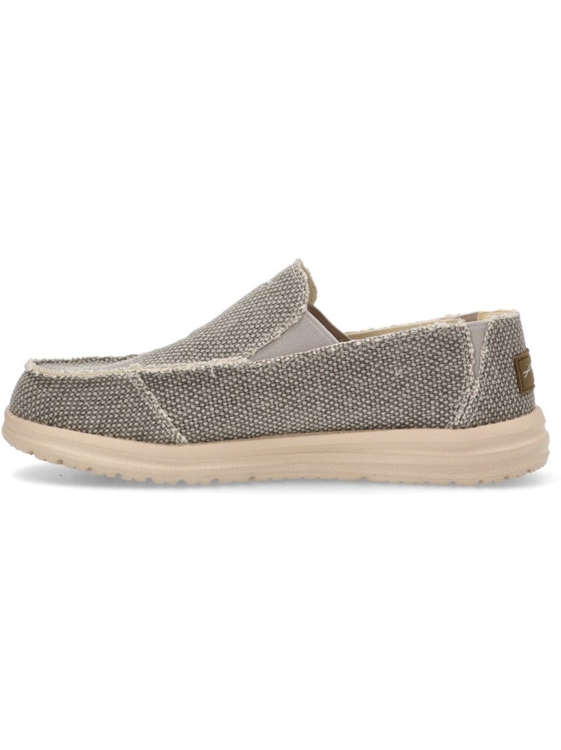 Nautico Kiova Mocasin Diario Hombre Suela Plana - Identity Gris - Kiabi