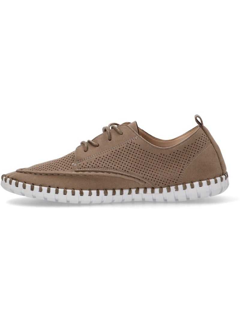 Nautico Kiova Mocasin Diario Hombre Suela Plana - Identity Taupe - Kiabi