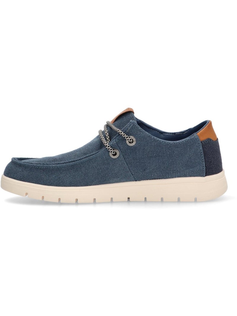Nautico Kiova Mocasin Diario Hombre Suela Plana - Mustang Azul marino - Kiabi