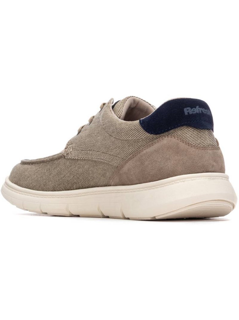 Nautico Kiova Mocasin Diario Hombre Suela Plana - Refresh Taupe - Kiabi
