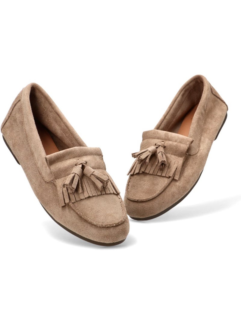 Nautico Kiova Mocasin Diario Mujer Suela Plana - Buonarotti Beige - Kiabi