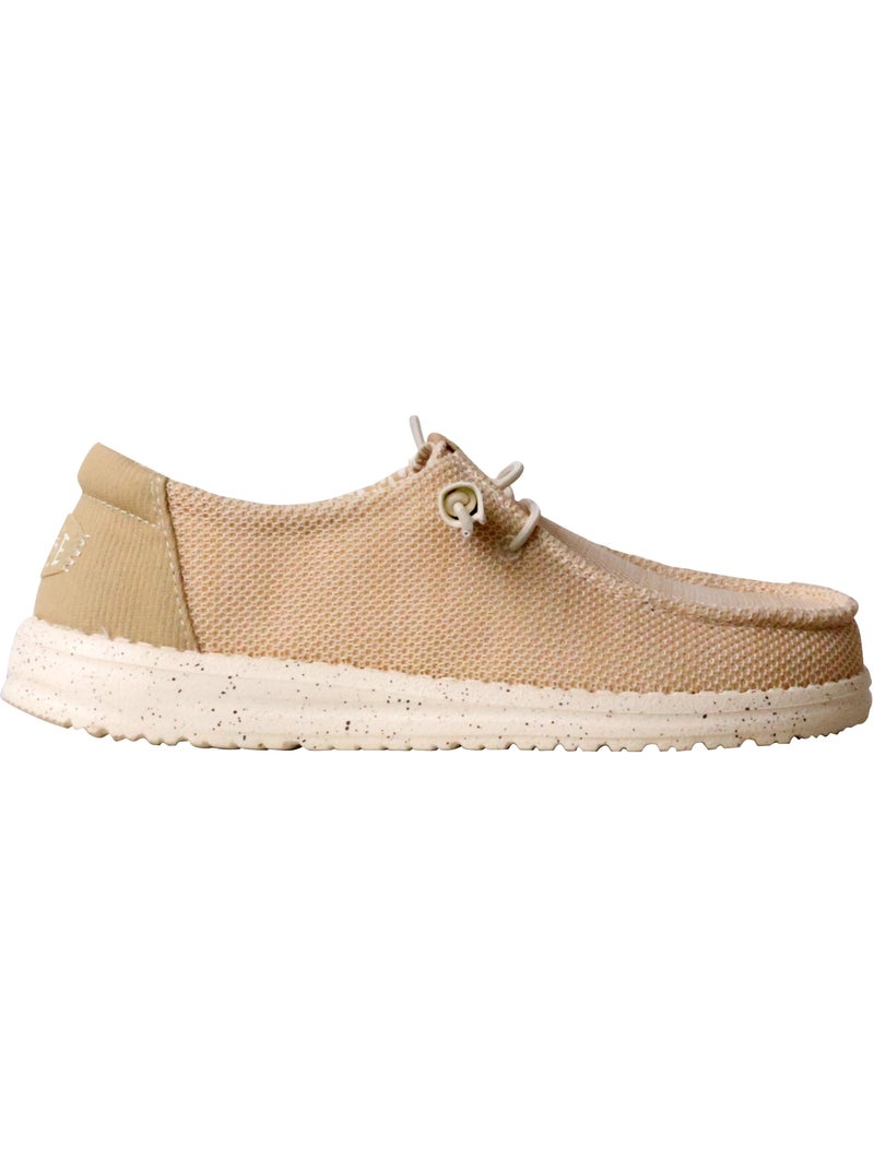 Nautico Kiova Mocasin Diario Mujer Suela Plana - Dude Beige - Kiabi