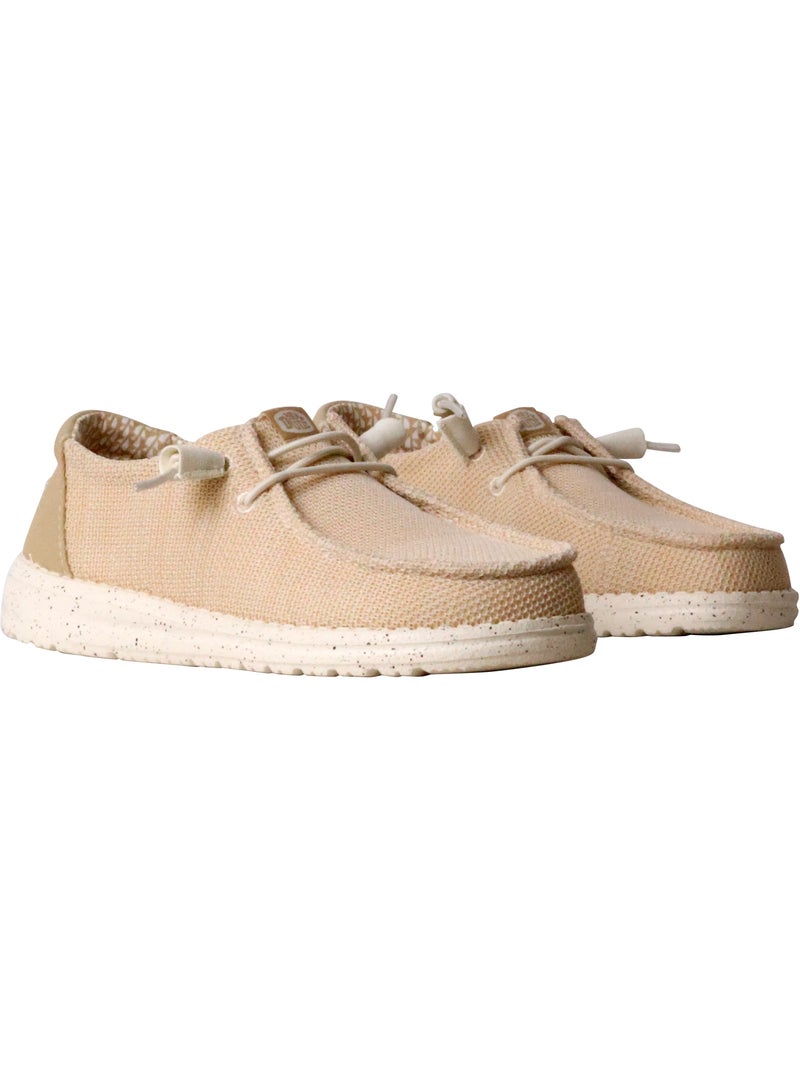 Nautico Kiova Mocasin Diario Mujer Suela Plana - Dude Beige - Kiabi