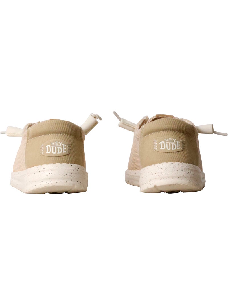 Nautico Kiova Mocasin Diario Mujer Suela Plana - Dude Beige - Kiabi