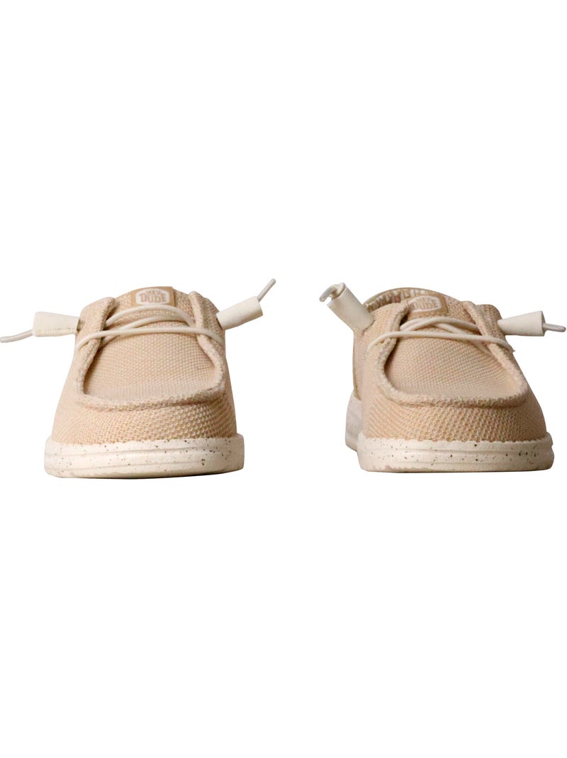 Nautico Kiova Mocasin Diario Mujer Suela Plana - Dude Beige - Kiabi