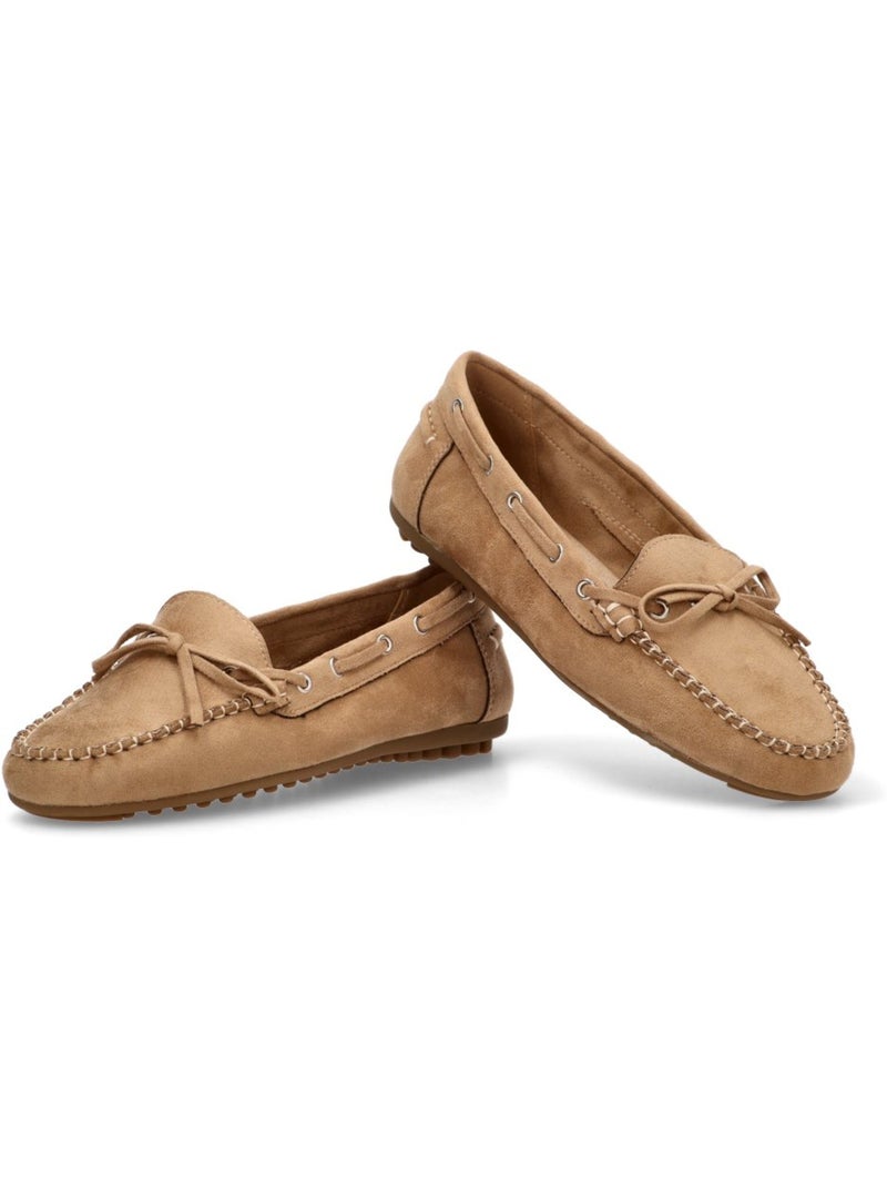 Nautico Kiova Mocasin Diario Mujer Suela Plana - Luna Trend Beige - Kiabi