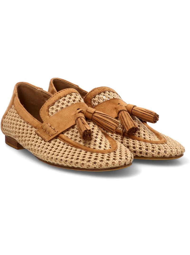 Nautico Kiova Mocasin Diario Mujer Suela Plana - Luna Trend Camel - Kiabi