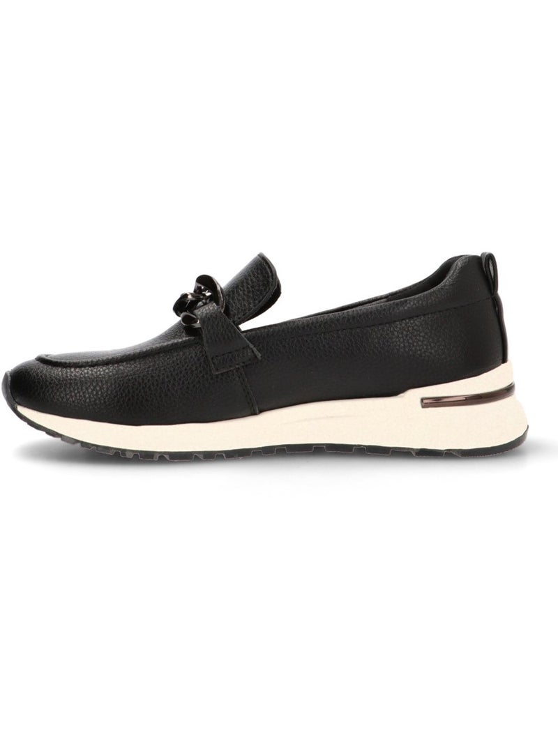 Nautico Kiova Mocasin Diario Mujer Suela Plana - Modelo 143373 Negro - Kiabi