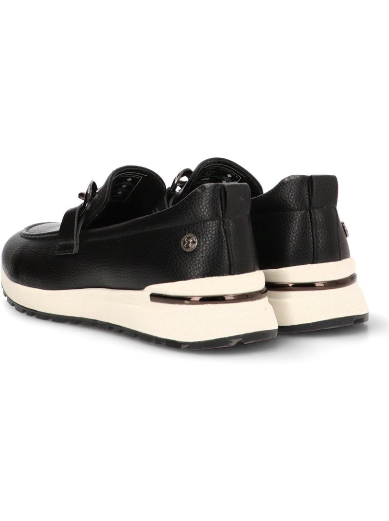 Nautico Kiova Mocasin Diario Mujer Suela Plana - Modelo 143373 Negro - Kiabi
