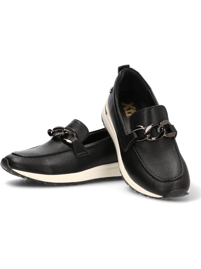 Nautico Kiova Mocasin Diario Mujer Suela Plana - Modelo 143373 Negro - Kiabi
