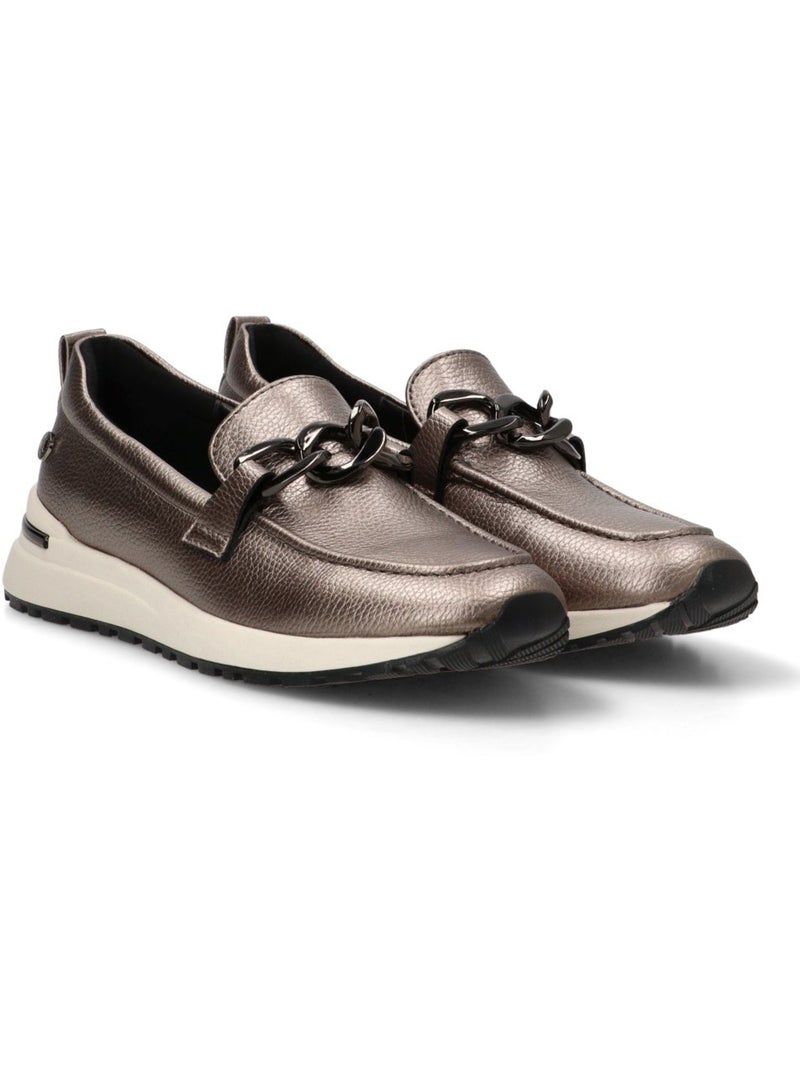 Nautico Kiova Mocasin Diario Mujer Suela Plana - Xti Gris - Kiabi