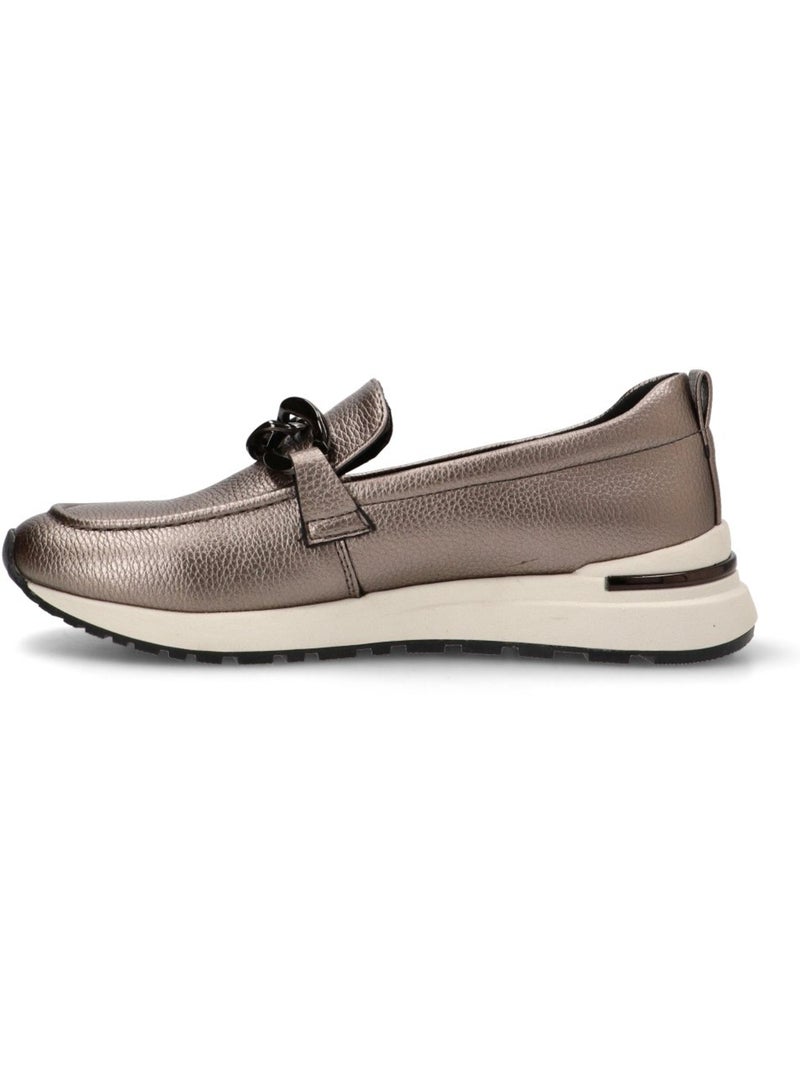 Nautico Kiova Mocasin Diario Mujer Suela Plana - Xti Gris - Kiabi