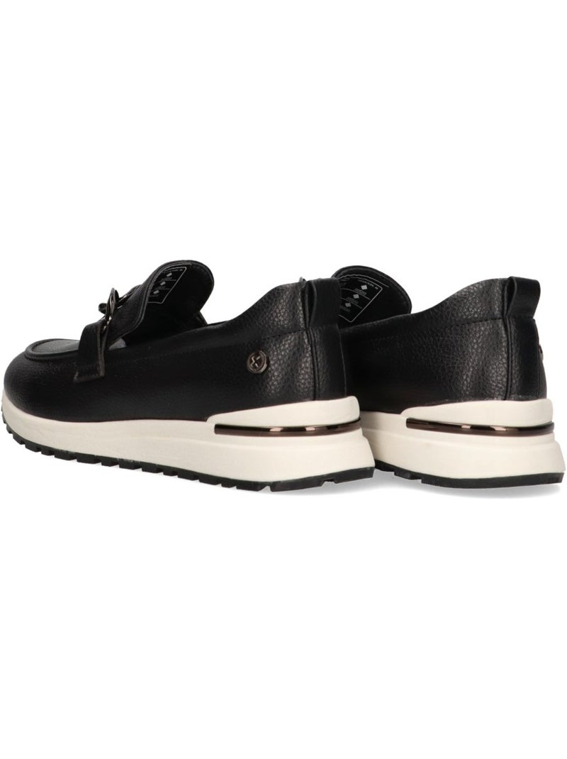 Nautico Kiova Mocasin Diario Mujer Suela Plana - Xti Negro - Kiabi