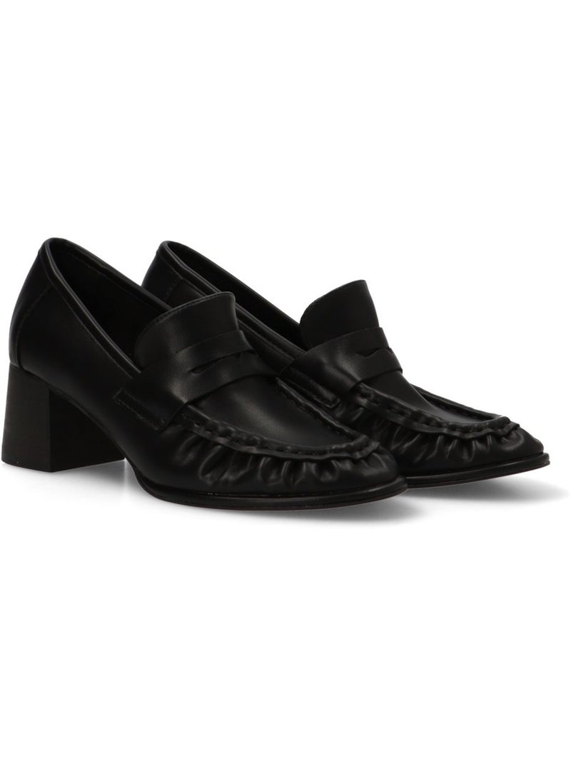 Nautico Kiova Mocasin Diario Mujer Tacón Alto - Luna Trend Negro - Kiabi