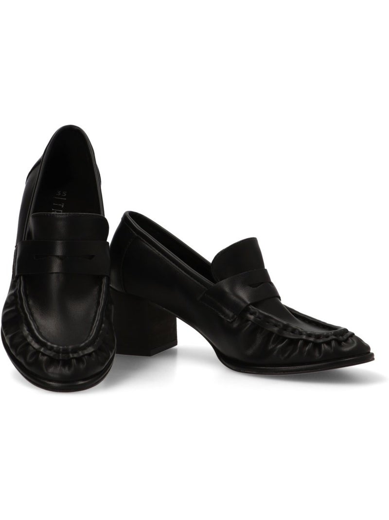 Nautico Kiova Mocasin Diario Mujer Tacón Alto - Luna Trend Negro - Kiabi