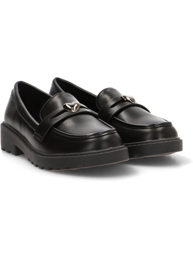 Nautico Kiova Mocasin Diario Niña Suela Plana - Etika Negro - Kiabi