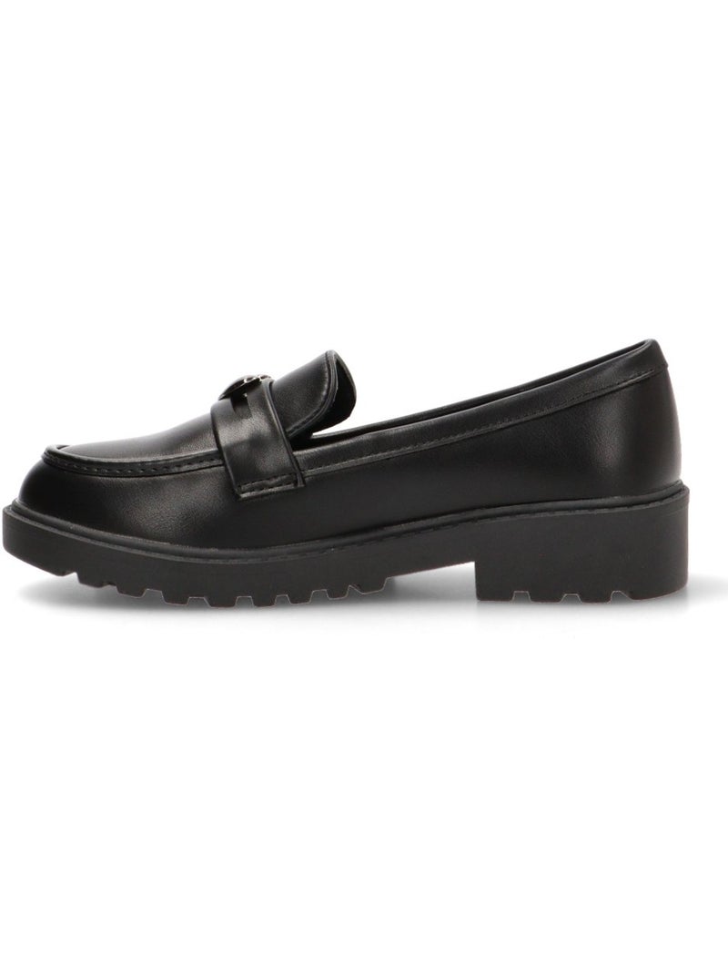 Nautico Kiova Mocasin Diario Niña Suela Plana - Etika Negro - Kiabi