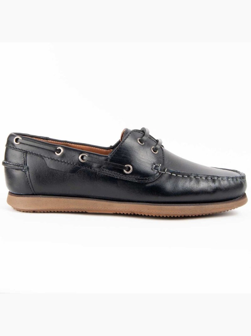 Nauticos Casual Cuero Purapiel Azul - Kiabi