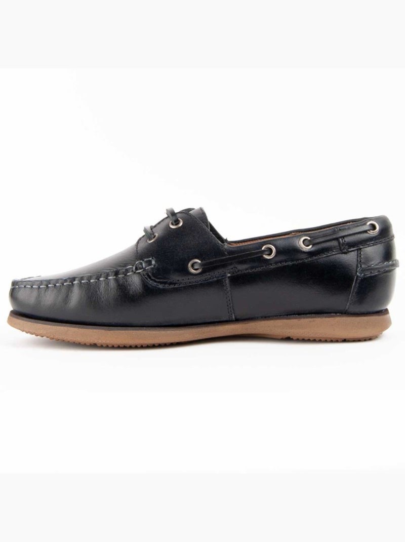 Nauticos Casual Cuero Purapiel Azul - Kiabi