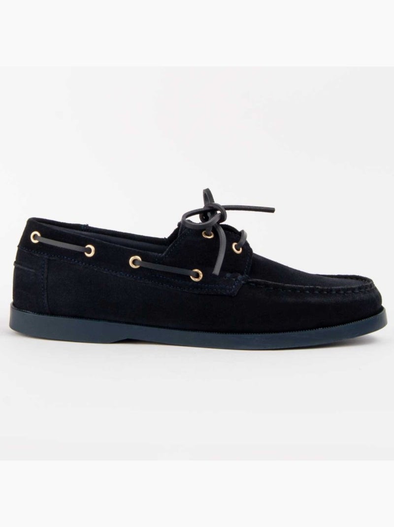 Nauticos Casual Cuero Purapiel Azul - Kiabi