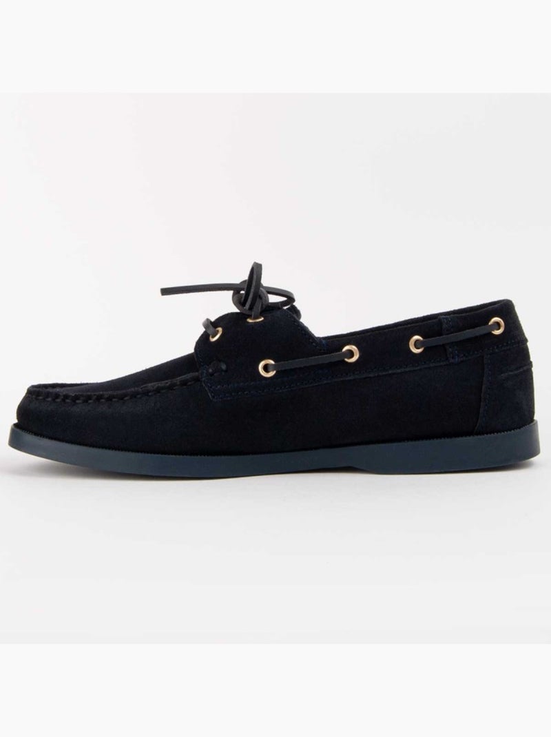 Nauticos Casual Cuero Purapiel Azul - Kiabi