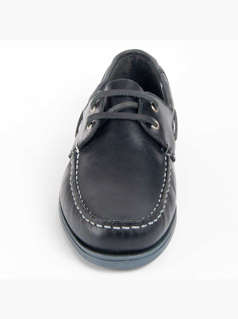 Nauticos Casual Cuero Purapiel Azul - Kiabi