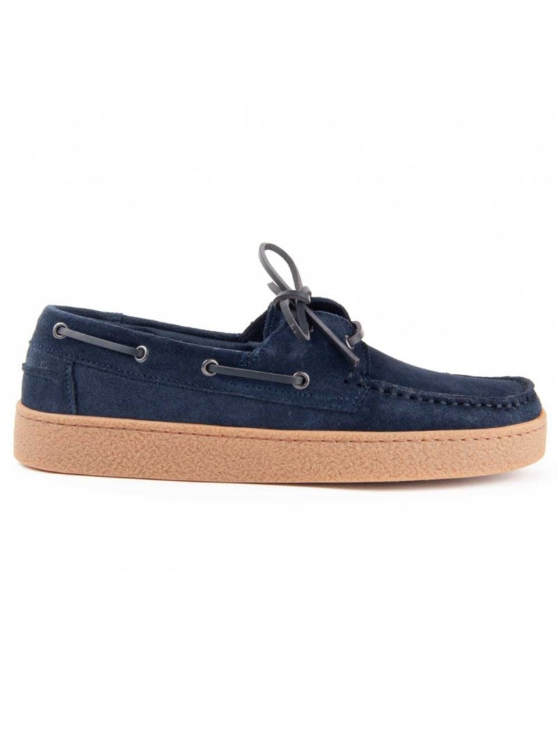 Nauticos Casual Cuero Purapiel Azul - Kiabi
