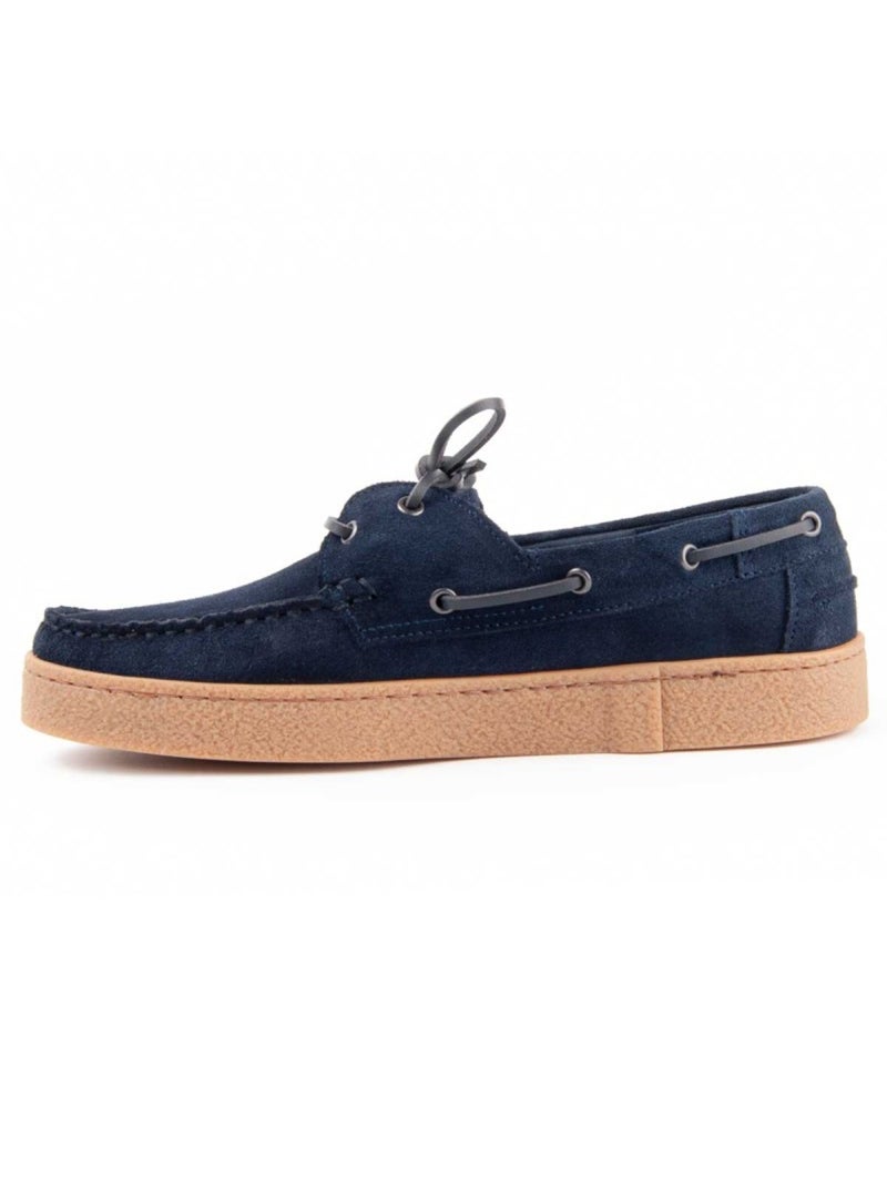 Nauticos Casual Cuero Purapiel Azul - Kiabi