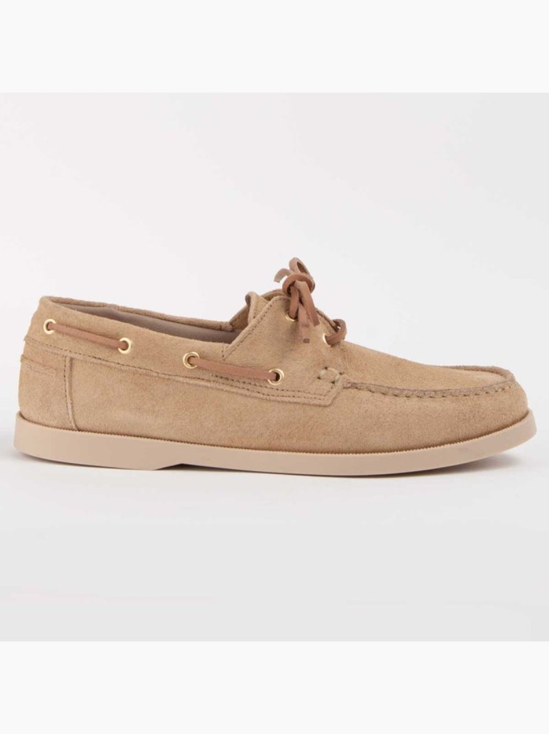 Nauticos Casual Cuero Purapiel Beige - Kiabi