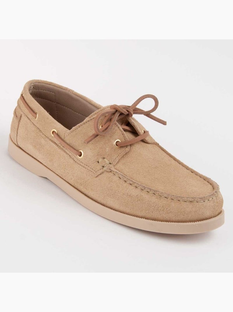 Nauticos Casual Cuero Purapiel Beige - Kiabi