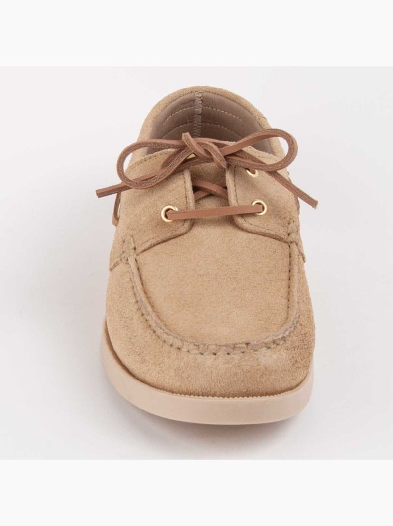 Nauticos Casual Cuero Purapiel Beige - Kiabi