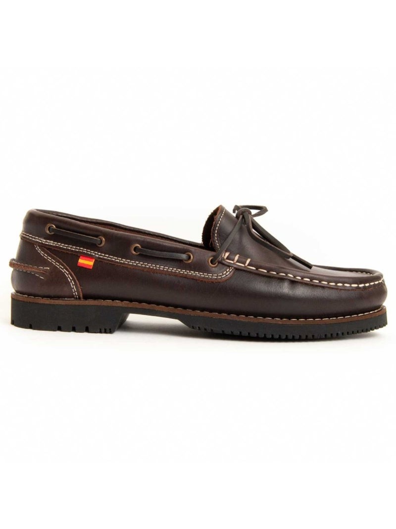 Nauticos Casual Cuero Purapiel Marrón - Kiabi