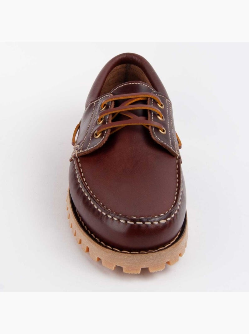 Nauticos Casual Cuero Purapiel Marrón - Kiabi