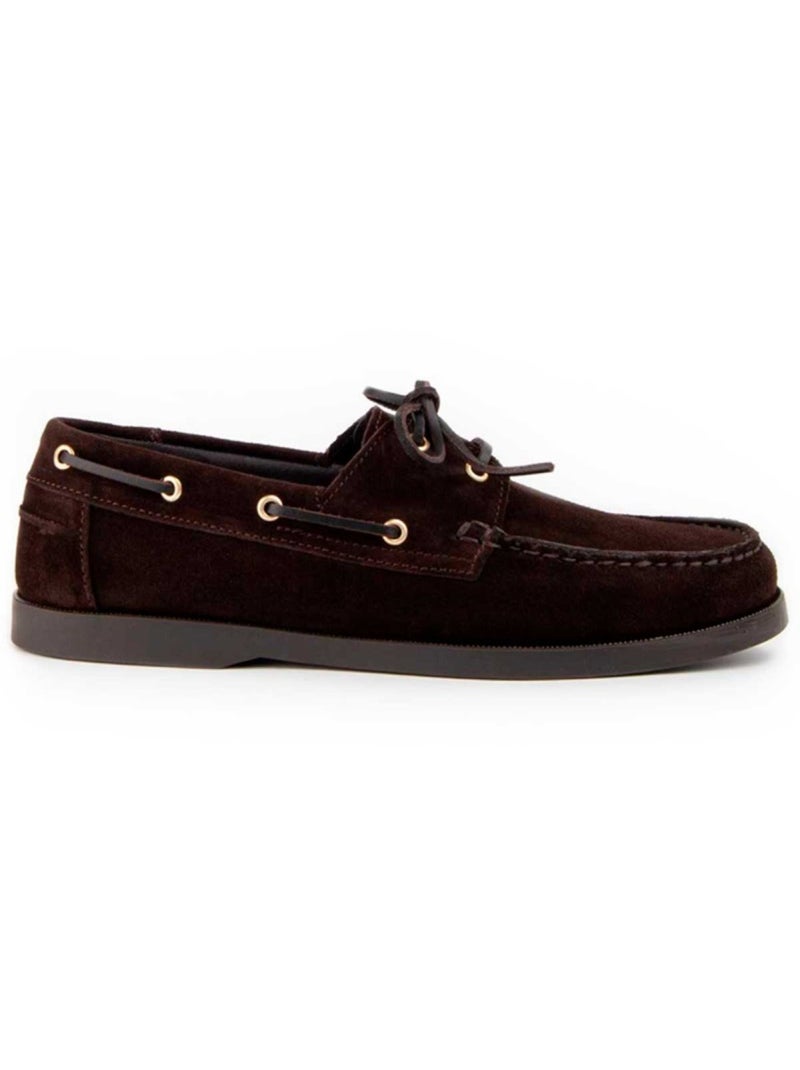 Nauticos Casual Cuero Purapiel Marrón - Kiabi