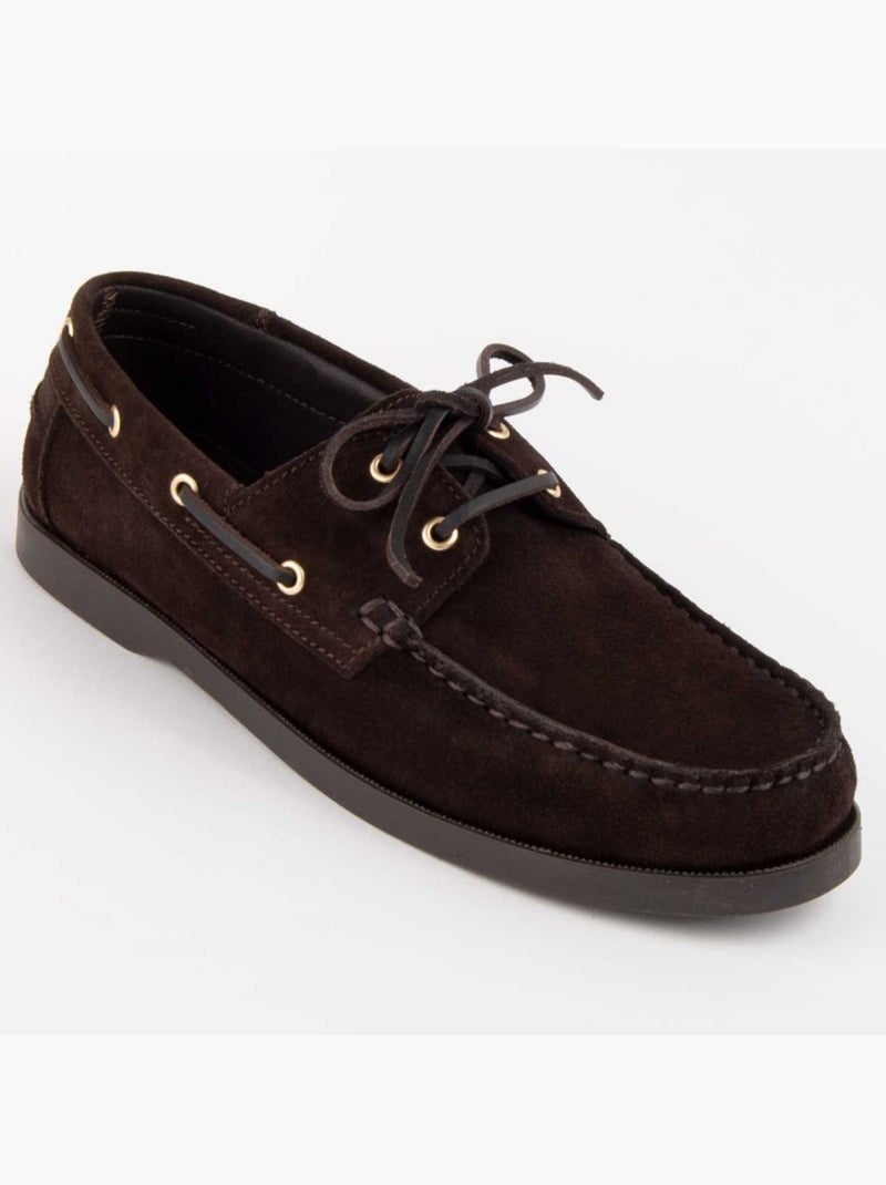 Nauticos Casual Cuero Purapiel Marrón - Kiabi