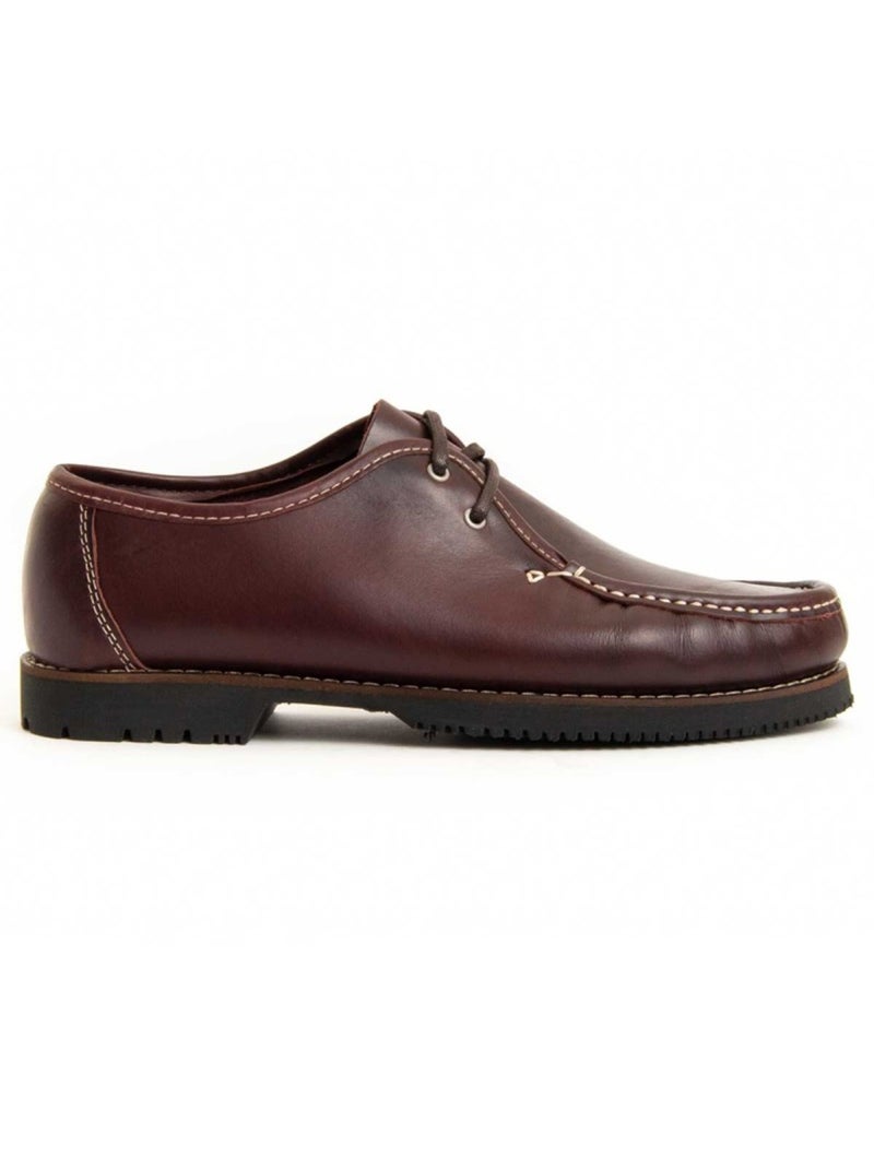 Nauticos Casual Cuero Purapiel Rojo - Kiabi