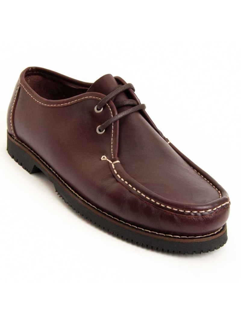 Nauticos Casual Cuero Purapiel Rojo - Kiabi