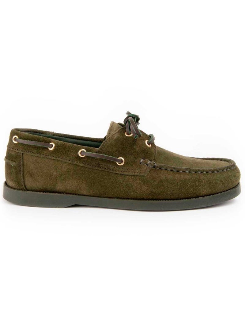 Nauticos Casual Cuero Purapiel Verde - Kiabi