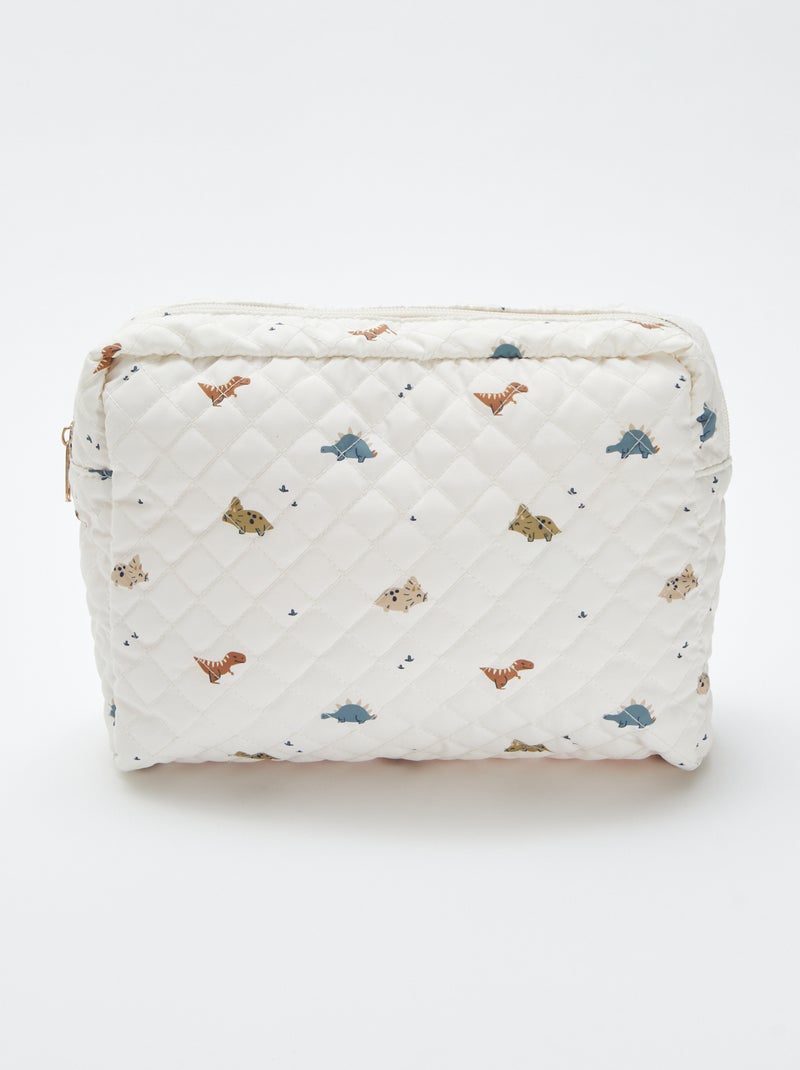 Neceser acolchado BLANCO - Kiabi