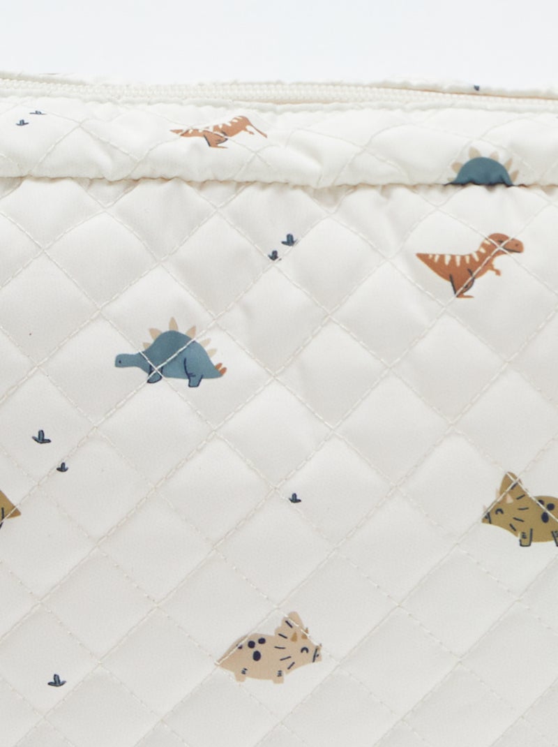 Neceser acolchado BLANCO - Kiabi