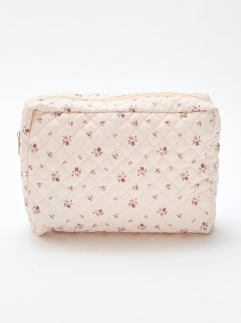 Neceser acolchado Rosa - Kiabi