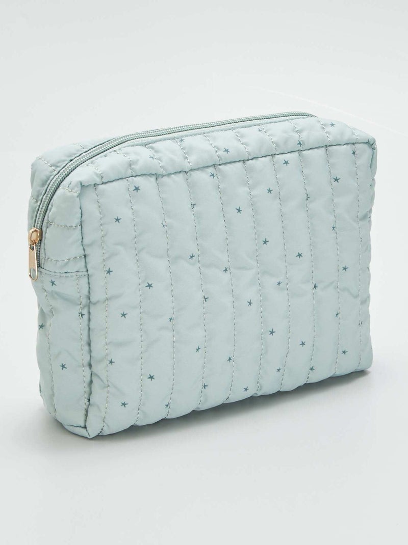Neceser acolchado VERDE - Kiabi