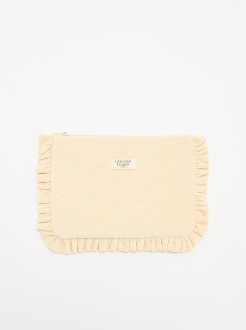 Neceser con bordes ondulados - Kiabi Neceser con bordes ondulados - Kiabi
