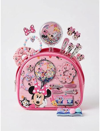 Neceser con espejo y accesorios para el pelo Minnie Disney