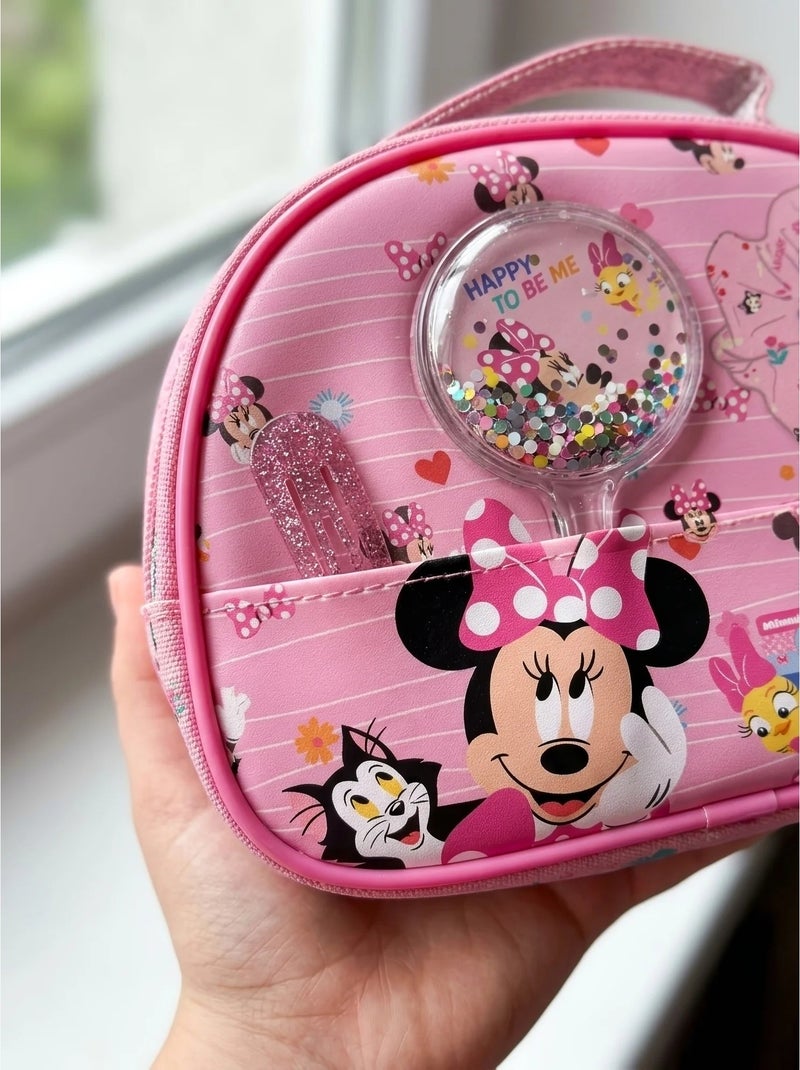 Neceser con espejo y accesorios para el pelo Minnie Disney Multicolor - Kiabi