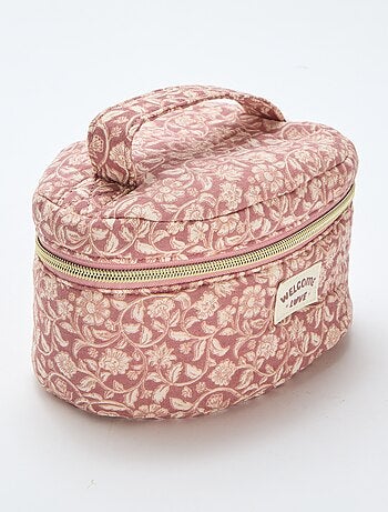 Neceser con estampado