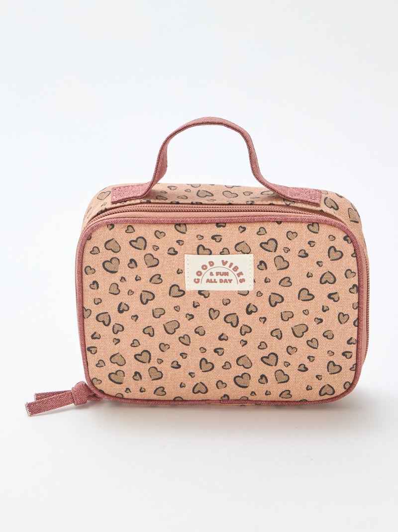 Neceser corazones Rosa - Kiabi