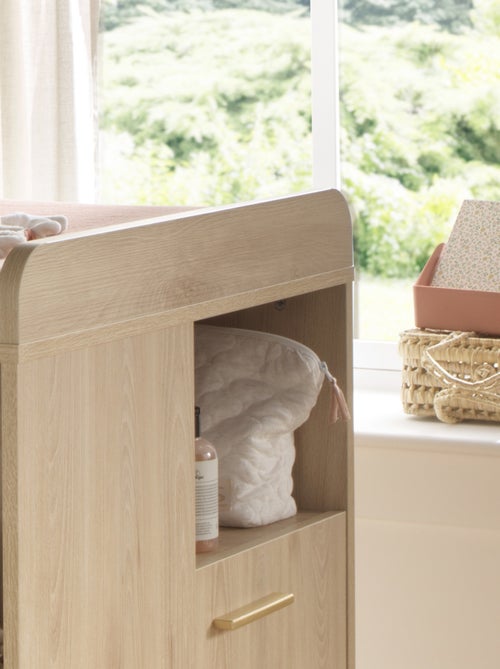 Neceser de algodón acolchado con 6 cuadrados de - SAUTHON - Kiabi